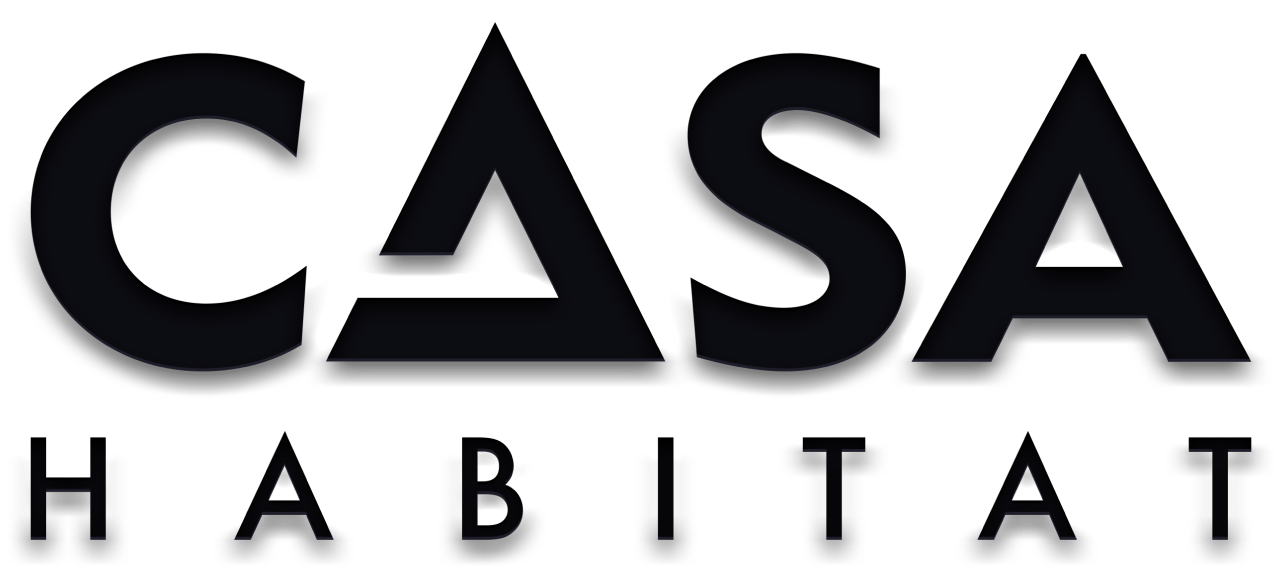 Casa habitat - logo relief